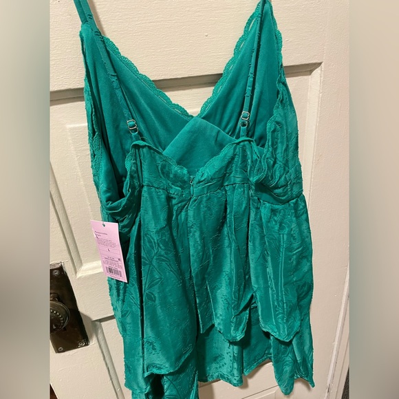 Green party dress NWT L - Picture 4 of 9